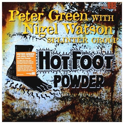 Виниловые пластинки, COMPLETE BLUES, PETER GREEN / NIGEL WATSON - HOT FOOT POWDER (BLUE VINYL) (LP)