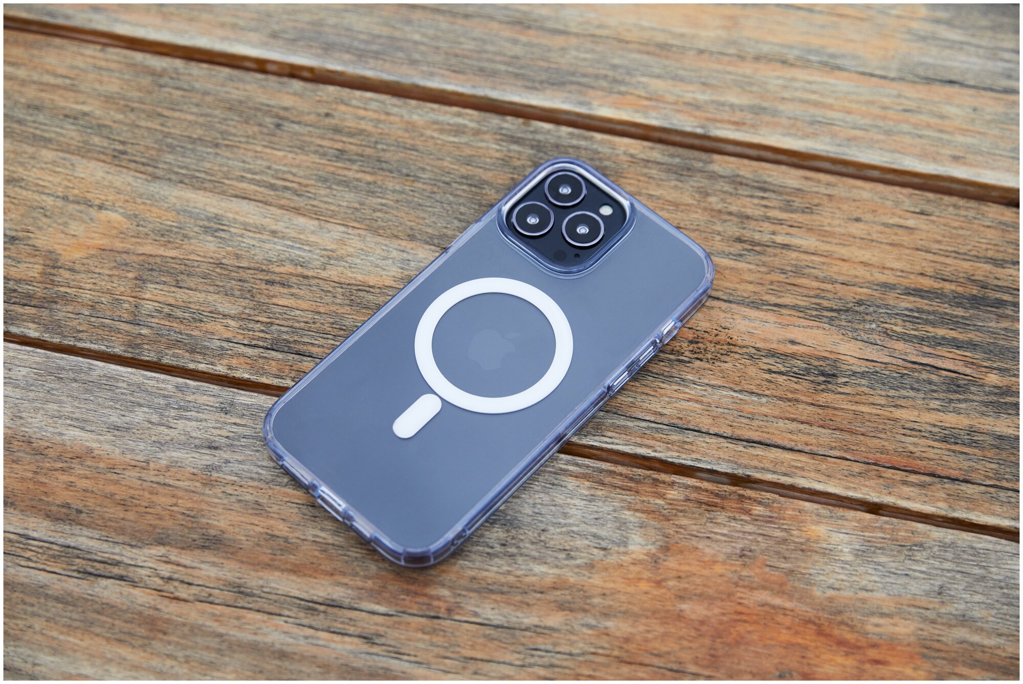 Чехол (клип-кейс) UBEAR Real Mag Case, для Apple iPhone 13 Pro Max, прозрачный [cs110tt67rl-i21m] - фото №8