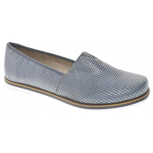 фото Туфли rieker женские летние, размер 38, цвет синий, артикул 45551-12