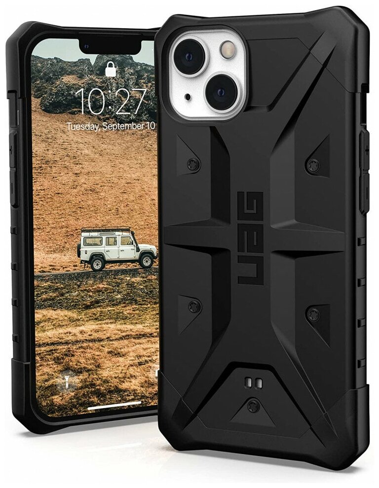 Чехол UAG Pathfinder Series для iPhone 13 (Black)