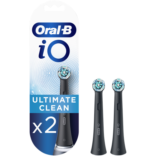 Набор насадок Oral-B iO Ultimate Clean для электрической щетки, белый, 2 шт.