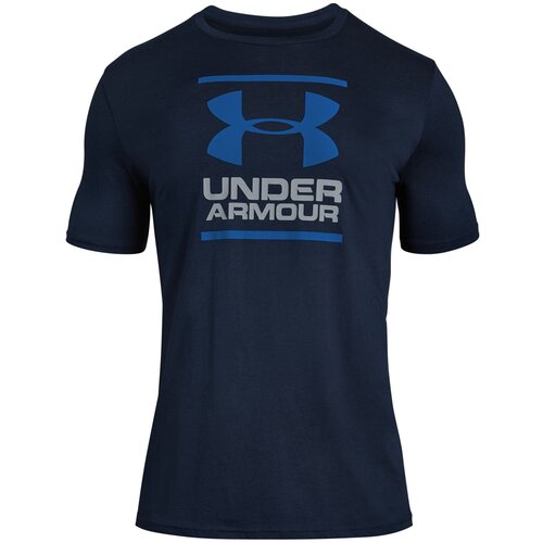 фото Футболка under armour gl foundation short sleeve t-shirt синий lg 1326849-408