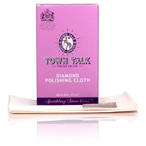 Салфетка для ухода за бриллиантами TownTalk Polish TT174 Diamond Polishing Cloth, 30 х 30 см