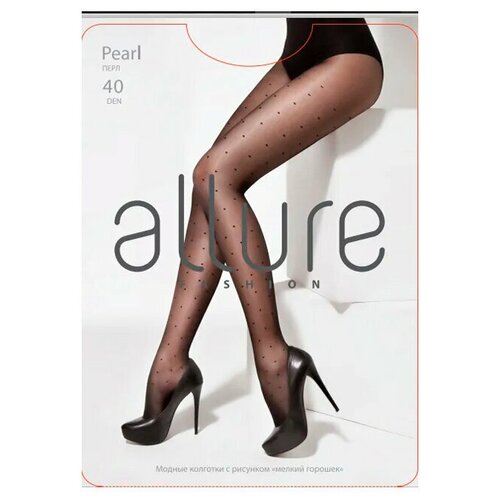 Колготки ALLURE, 40 den, размер 2, черный