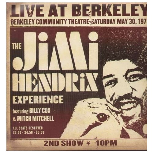 Jimi Hendrix: The Berkeley Concerts (180g) USA