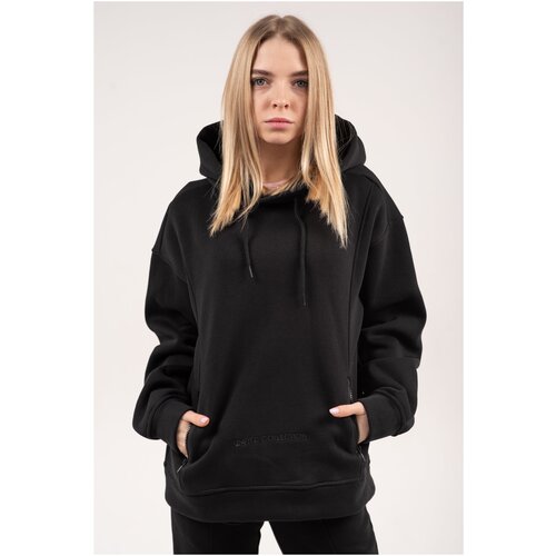 фото Sangerstyle худи женское начес 9101 / черный / 42