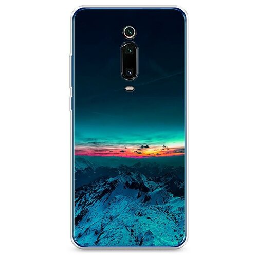 фото Силиконовый чехол "закат в горах" на xiaomi mi 9t / сяоми ми 9т case place