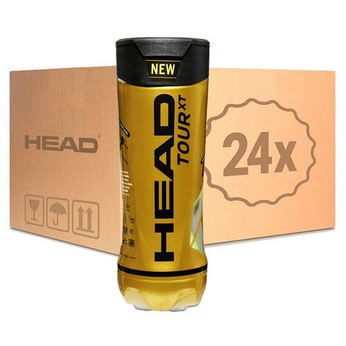 Теннисные мячи Head Tour XT 72 (24x3) теннисные мячи head tour 72 24x3