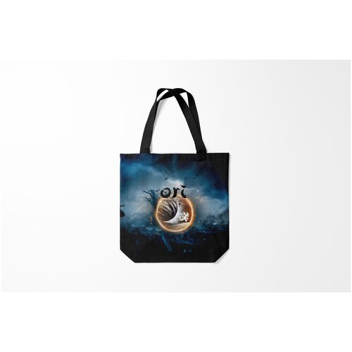 фото Сумка-шоппер / 40х40 см / геймерам / ori and the will of wisps wisp burnettie