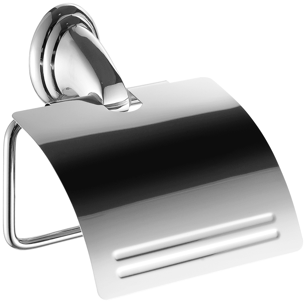 фото Держатель для туалетной бумаги с крышкой FASHUN A1503, хром