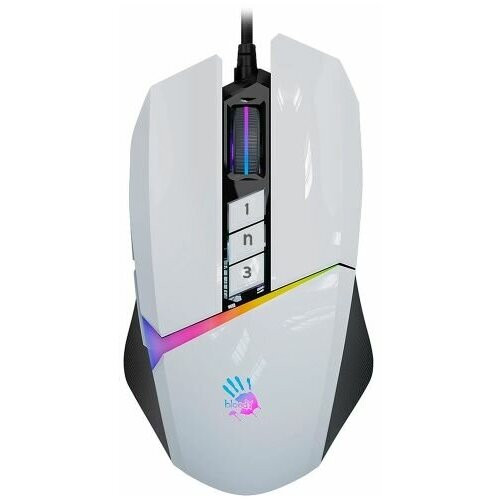 Мышь A4Tech Bloody W60 Max W60 MAX PANDA WHITE белый оптическая 10000dpi USB 10but 1405069 312700₽