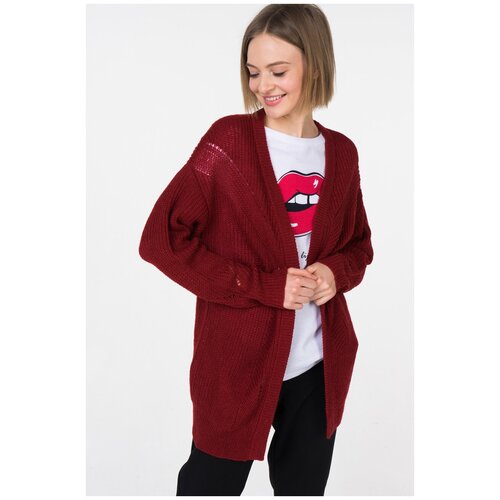 Кардиган ICHI 20107408 Красный 42