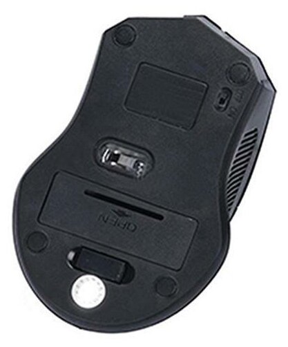 Игровая беспроводная компьютерная мышь серая оптическая USB игровая мышка мыши