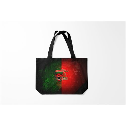 фото Сумка-шоппер / 46х35 см / футбол / разные футбольные принты локомотив burnettie