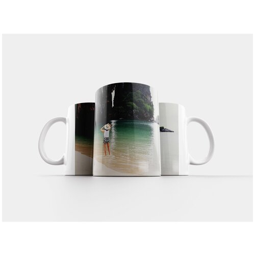 фото Кружка "люди, женщина, шапка" 320 мл lotsprints