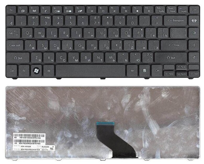 Клавиатура для ноутбука Acer 9Z.N1P82.Q1D черная