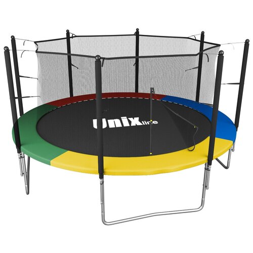 Батут Unix line Simple 12 ft Color (inside) комплект из 6 пружин для батута длина 145 мм