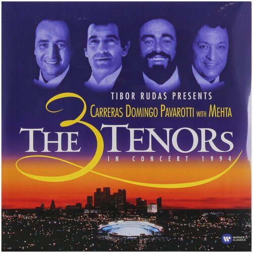 Warner Bros. The Three Tenors, Zubin Mehta. The 3 Tenors In Concert 1994 (2 виниловые пластинки) carreras domingo pavarotti виниловая пластинка carreras domingo pavarotti in concert mehta