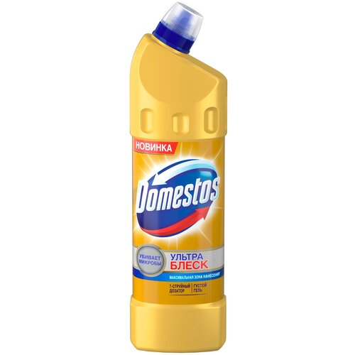 Чистящее средство Domestos "Ультра блеск" гель для унитаза 500 мл