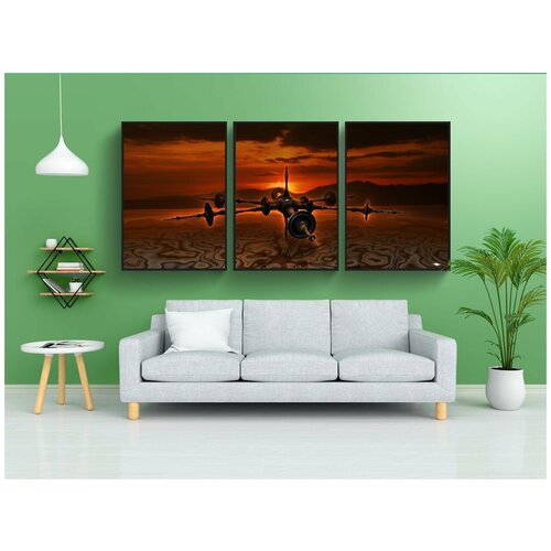 фото Набор модулных постеров для интерьера "мандельбульфа, фрактал, научно-фантастический" 60x90 см. в тубусе, без рамки lotsprints