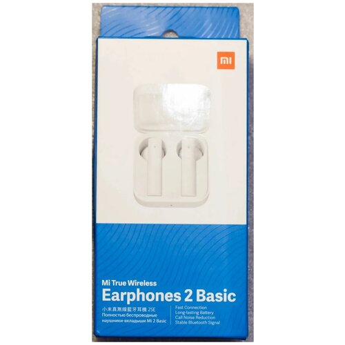 Беспроводные наушники Xiaomi Mi True Wireless Earphones 2 Basic белый 269000₽