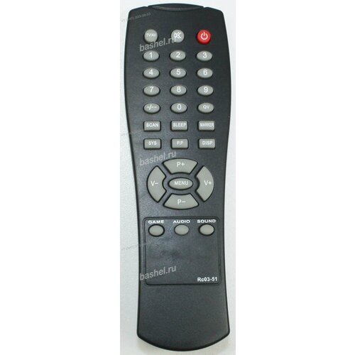 Supra Akai RC03-51 подходит к Rc03-P5 Пульт ДУ электротовар 1584₽