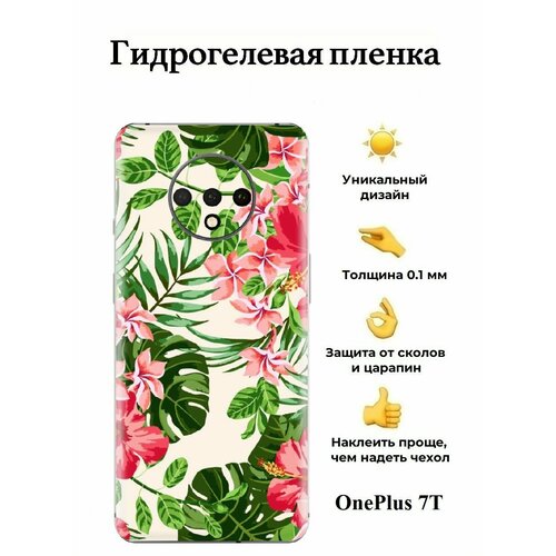 Гидрогелевая пленка на OnePlus 7T на заднюю панель гидрогелевая пленка на oneplus 7t на заднюю панель