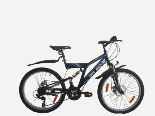 Изображение товара Велосипед 24", спортивный, стальной, синий/черный, 21 скороcть