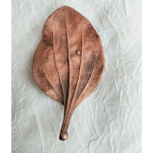 Брошь Медная мастерская GALATEA, коричневый