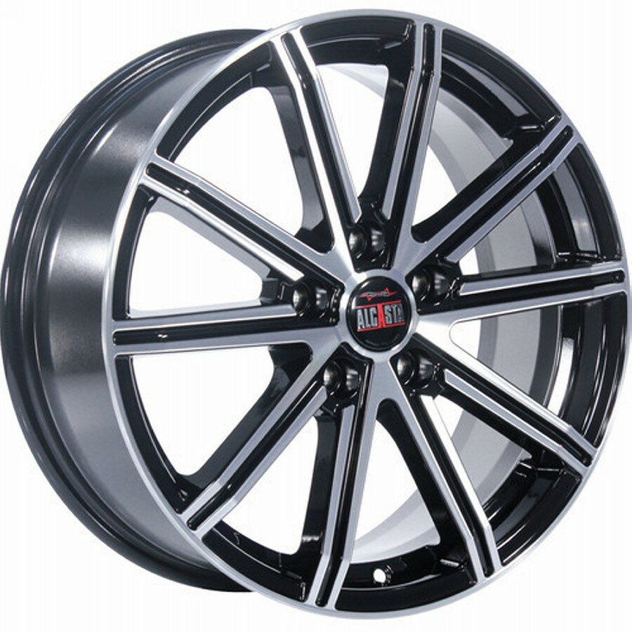 Литые диски ALCASTA M64 7x17 PCD5x114.3 ET39 D60.1 BKF