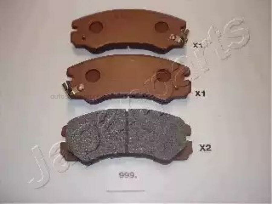 JAPANPARTS PA999AF Колодки торм. пер.