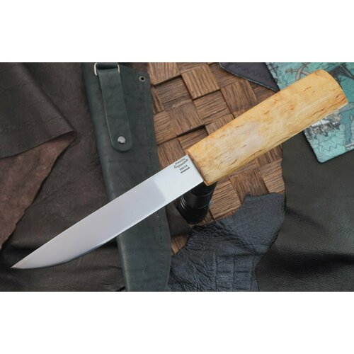 Ножевая Мастерская Курносова нож Якут 2, сталь 95х18, рукоять карельская береза