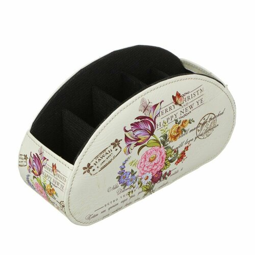 Шкатулка для украшений с цветочным декором 215х73х125 см 1105₽