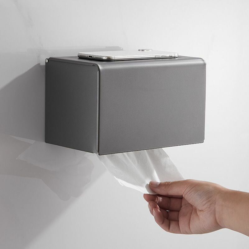 фото Диспенсер для бумажных салфеток и полотенец металлический белый