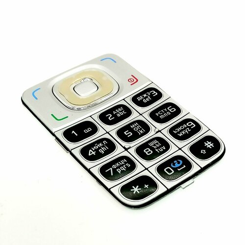 Клавиатура N 6125 черно-серебристая 41700₽