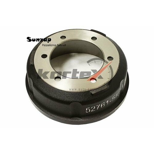 KORTEX KD9018 Барабан тормозной Hyundai HD-78 6 отверстий 110мм 16610₽