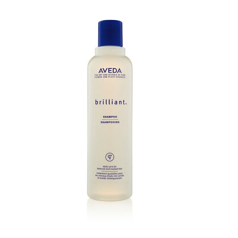 Шампунь для сухих волос и волос с химической завивкой для ежедневного применения 250 мл Aveda Brilliant Shampoo 250мл