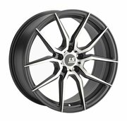 Колесный диск LS Flow Forming LS RC36 18x8" PCD5x112 ET30 D66,6 темно-серый матовый с полированными лучами