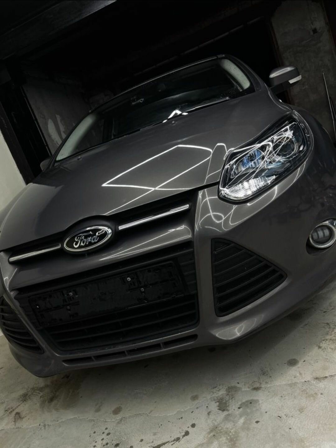 Комплект эмблем Ford Focus 3 2010-2014 до рестайлинг Черные — фото 1