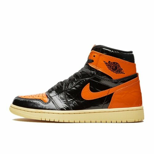 1 high og bred toe banned fearless royal basketball shoes men 1s shattered backboard shadow obsidian sneakers Кроссовки Jordan, размер 43, оранжевый, черный