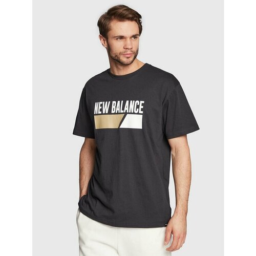Футболка New Balance, размер M [INT], черный футболка new balance размер s [producenta mirakl] оранжевый