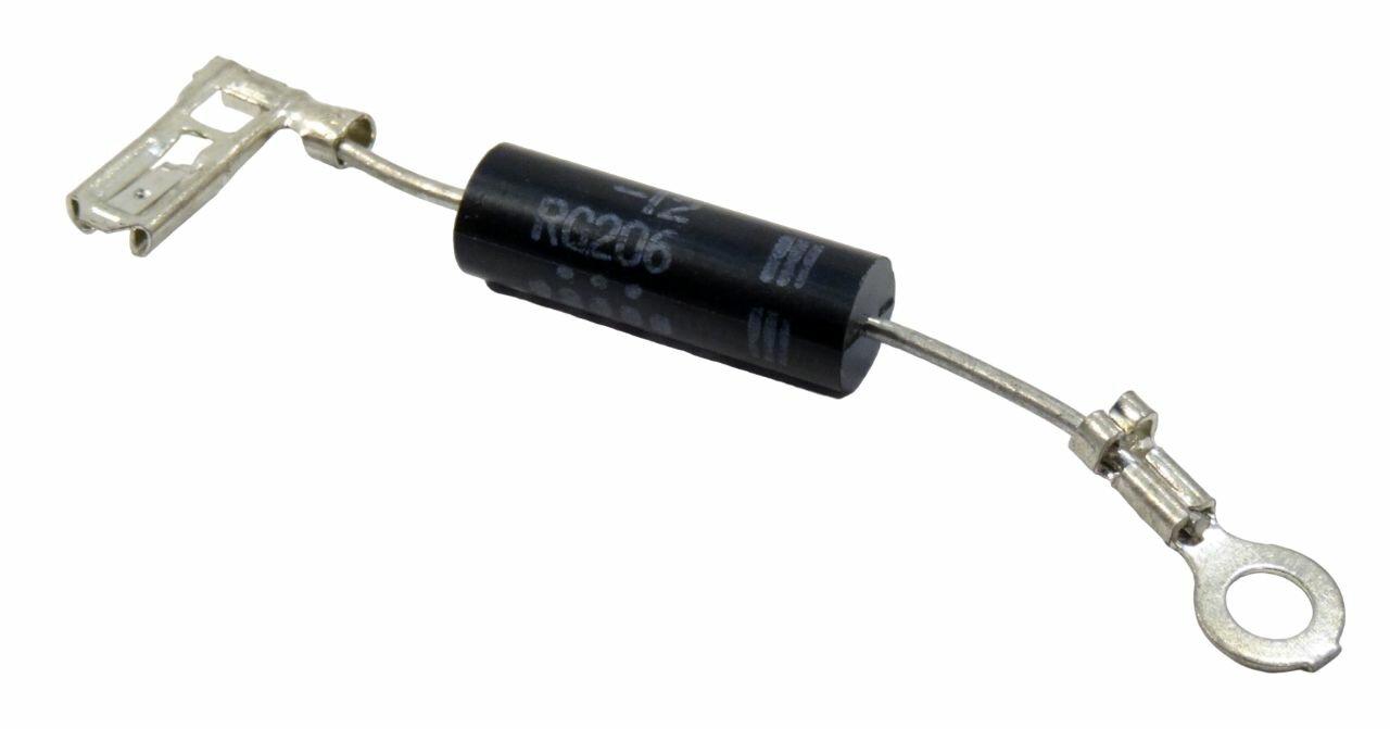 Высоковольтный диод для СВЧ CL01-12 (узкий контакт под 90 градусов) 12kV