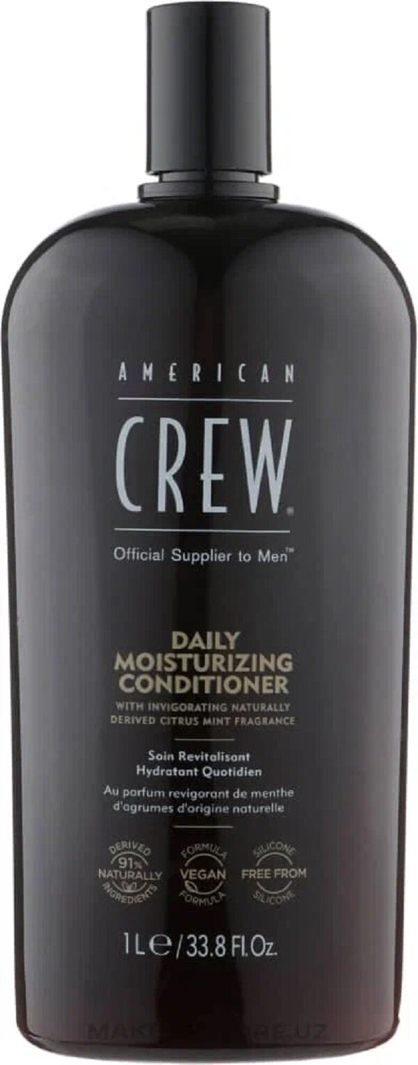 American Crew, Кондиционер ежедневный увлажняющий, DAILY DEEP MOISTURIZING CONDITIONER, 1000 мл