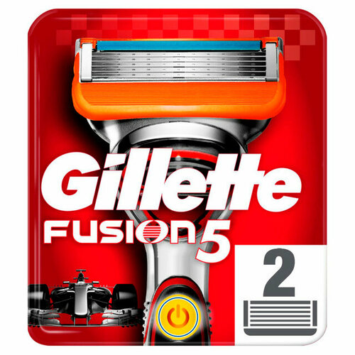 Кассеты gillette fusion power 2шт