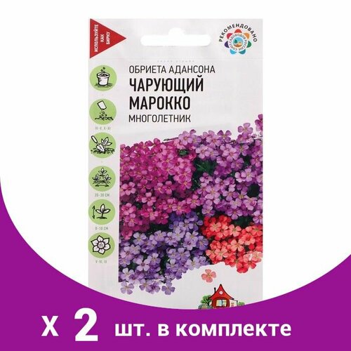 Семена Обриета 'Чарующий Марокко', 0,05 г (2 шт)