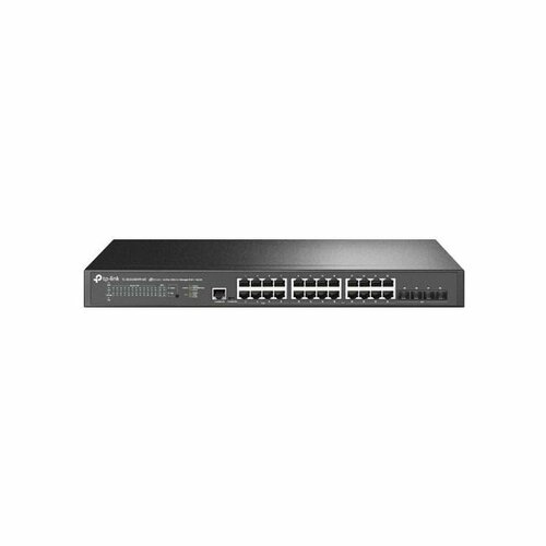 Коммутатор TP-Link JetStream 24-Port 25GBASE-T and 4-Port 10GE SFP L2 Managed Switch with 16-Port PoE 8-Port PoE 172098₽