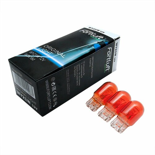 Лампа WY21W 12V W3X16d Original light 10шт 7504-10 481₽