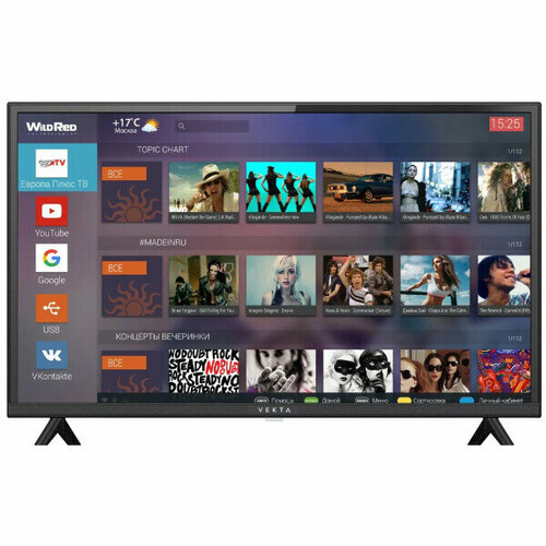 Телевизор Vekta LD-32SF4850BS 5240800₽