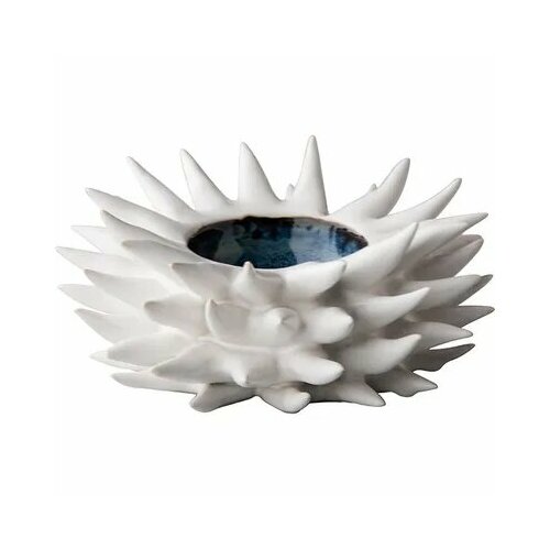 Емкость для подачи Ро Дизайн Бай Эрбиси в виде морского ежа фарфор D8см белый 10969₽