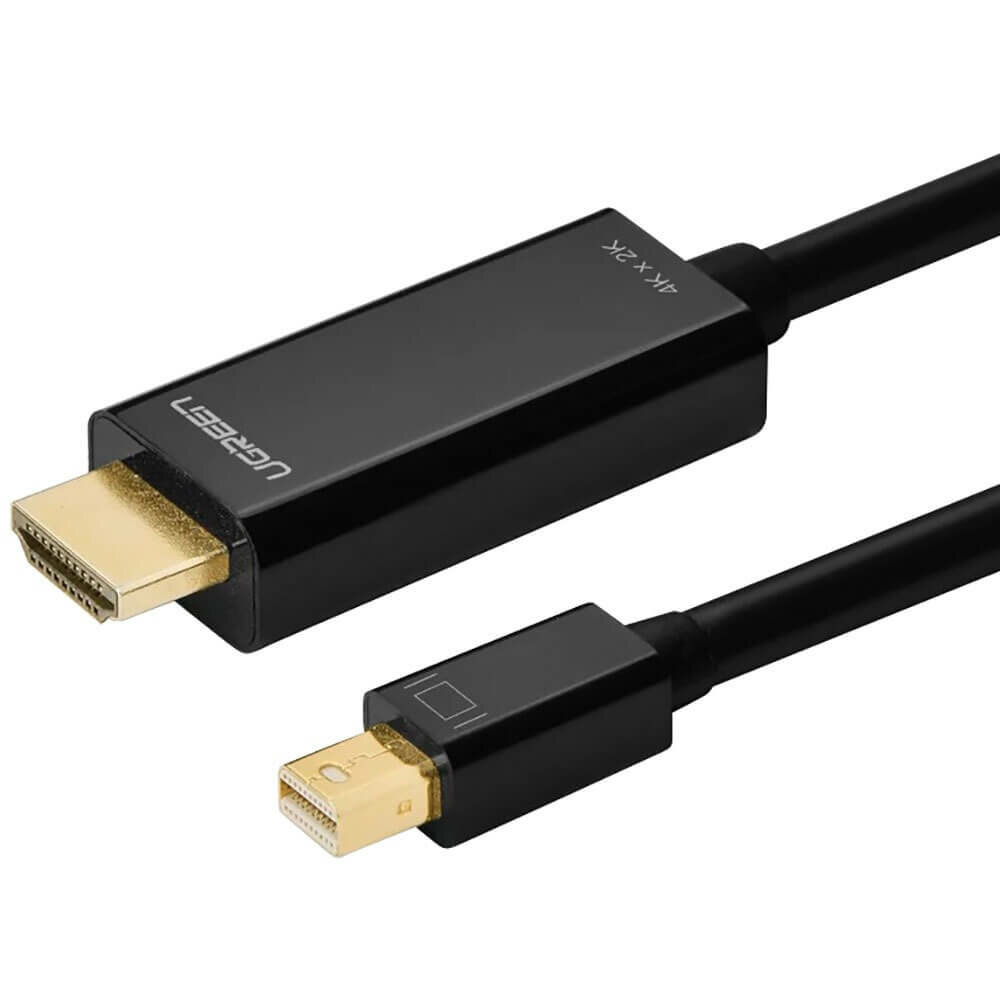 Кабель для компьютера Ugreen 20848 Mini-DisplayPort-HDMI 1.5 м, чёрный